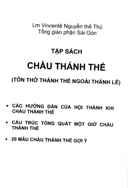 chầu thánh thể, chầu thánh thể là gì, chầu thánh thể thiếu nhi, sách chầu thánh thể, tập sách chầu thánh thể, chầu thánh thể chủ đề hiệp hành, chầu thánh thể mùa chay, chầu thánh thể cuối năm, chầu thánh thể mùa vọng, kinh chầu thánh thể, các kinh chầu thánh thể, kinh đọc chầu thánh thể, chầu thánh thể giáng sinh,